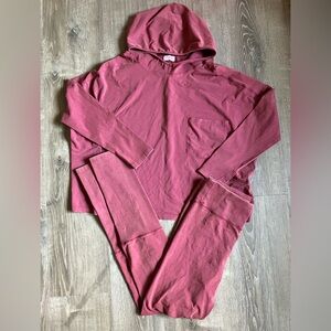 NEW Pink Lily Oversized Hoodie Set